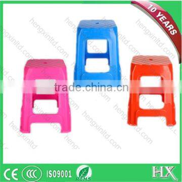 Stackable Outdoor Plastic High Square Stool