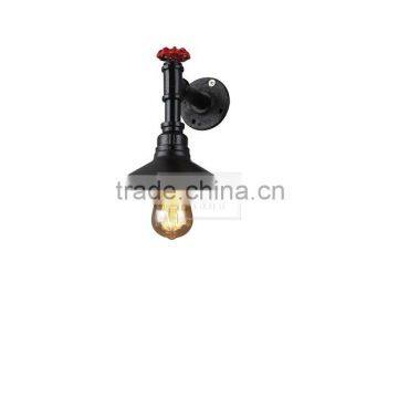 Industrial Metal Water Pipe Wall Light Edison Bulb Style Wall Bracket Wall Lamp for Cabinet