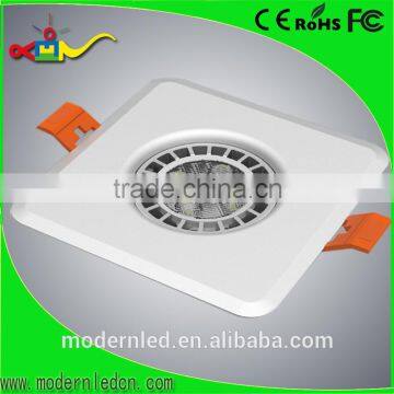 High Class 3 Inch 7w Silver Ceiling Light 2x2 Led Drop Ceiling Light Panels photo-3