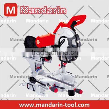 Good performance 2000W Mitre type Miter Saw/Hand Miter Saw, wood cutting saw, with laser, double bevel