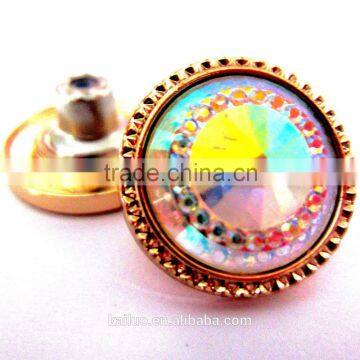 2016 Fashion Colorful Jeans Button