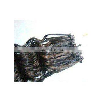 micro loop hair extensions - double micro silicones in one loop hair