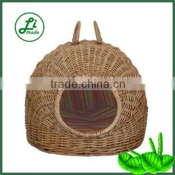 classic Igloo wicker dog cage