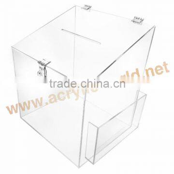 acrylic box/ acrylic donation box