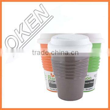 Printed Mug Coffee Set Bamboo Fiber Cup Coffee Cup photo-2