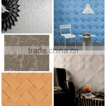 PVC 3D wall paper