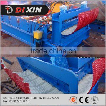 dixin hydraulic motor drive fast roof curving crimping machine