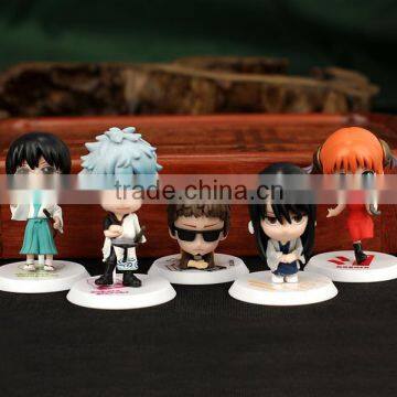 Mini Classic japanese action figure toy mini figurines with one sword