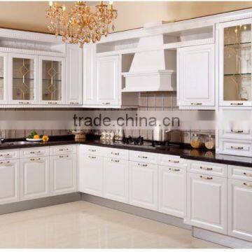 Custom-built of European rural kitchen cabinet