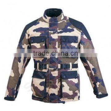Camouflage Texile Motorcycle Jacket photo-1