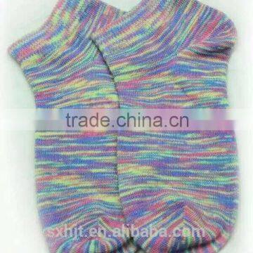 Mult-colors Cotton Space Dyed Knitted Fabric for Sock photo-2