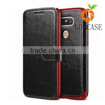 Flip Leather Wallet Case For LG G5 Phone Case Cover photo-3