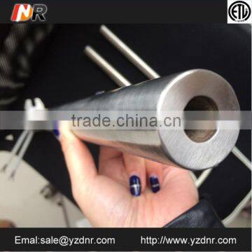 High watt density hollow cartridge heater