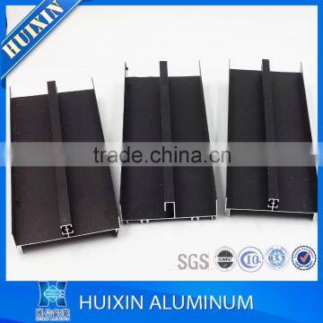 High quality aluminium profile anodized sliding window section