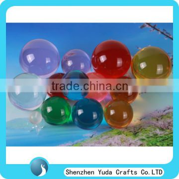 china supplier customized 20 to100mm diameter various colored acrylic solid plastic balls ,glowing contact juggling acrylic ball