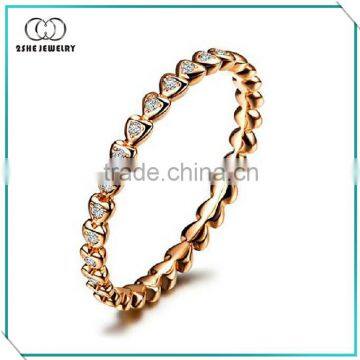 High Quality 925 simple silver ring