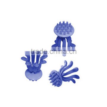 Kawachi mini cute Octopus head massager for hair grow-Blue