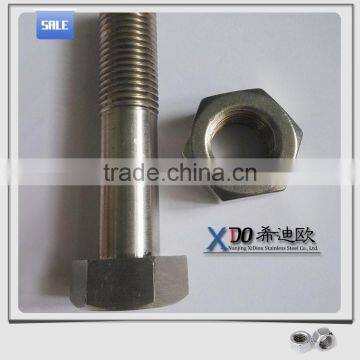 EN1.4835 S.S Half Thread Hex Bolts 310S & Nuts 2205 Washers EN1.4845 photo-2