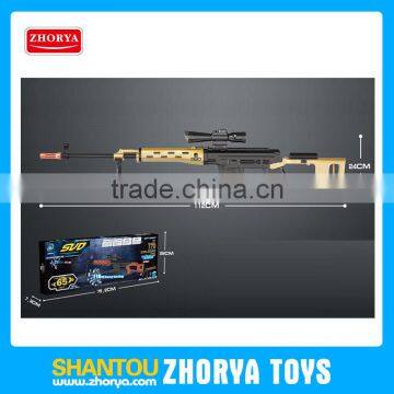 Zhorya hot selling hand pumping SVD water bullet gun toy