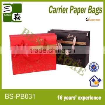 High quality special paper wine bag