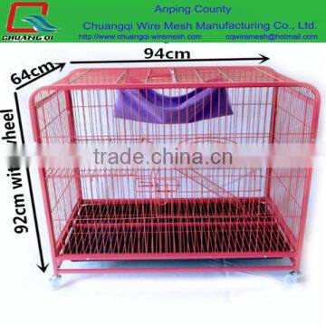 2016 Factory Cheap Cat House Product Big Foldable Wire Pet Cat Cage For Sale