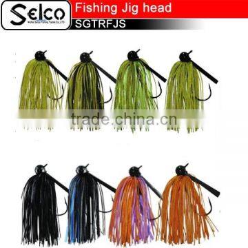 Top Quality Tungsten Rubber Skirts Fishing Jigs for Bass Fishing photo-5