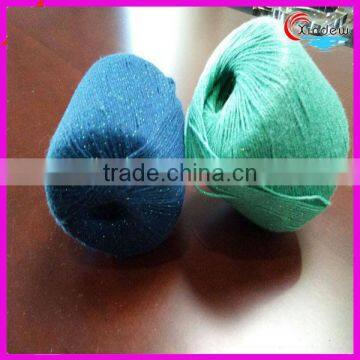 Fancy Yarn Acrylic Blended Yarn Glitter Cotton