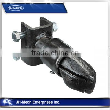 Black Coating Gooseneck Iron Adjustable Trailer Coupler