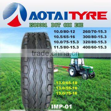 China factory high quality cheap farm implement tire 320/80-15.3