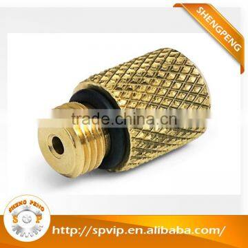 CNC brass lathe turning machine mechanical parts precision turned brass parts