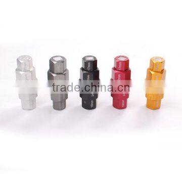 cheapest CNC Machined Hex Axle Tool, For all hollow axles with allen hexagon socket 17,19,22,24