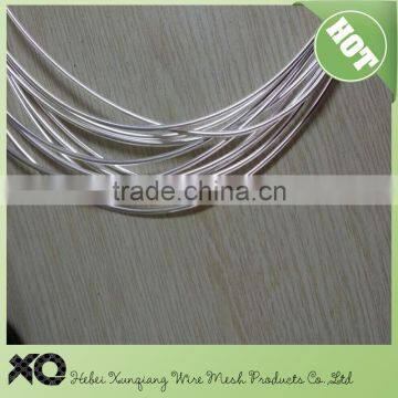 Very bright silver jewelry wire