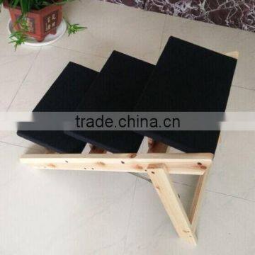 Wood Folding 3-step Dog Stairs and Ramp photo-4