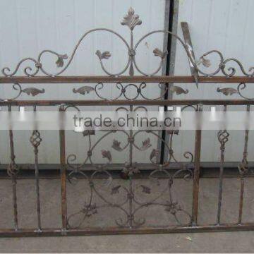 wrought iron fence