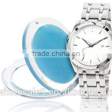 Acrylic Folding Pocket Costmetic Mirror Pink, Blue, Yellow, Green photo-2