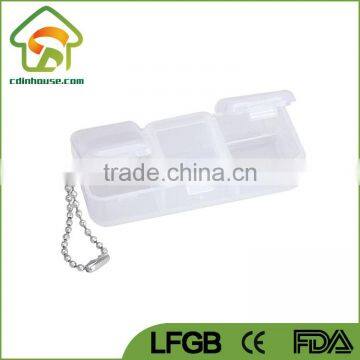 Customize Low Price 6-Grids Pill Box Pill Dispenser Daily photo-5