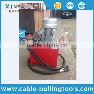 380V Double Tube Super High Pressure Electric Engine Motor Hydraulic Pump For Pliers photo-2