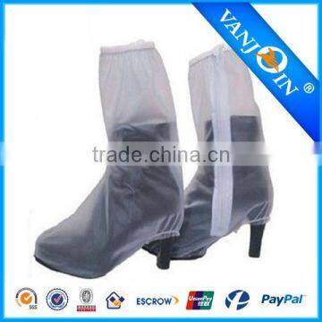 Fashion White Zippered Nonslip Rainproof Flodable Reusable Short Covers photo-6