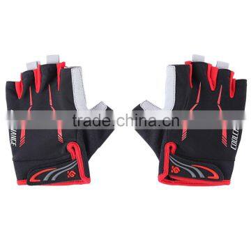 Cool Change Shock-absorbing Foam Pad Half Finger Gloves Sports Socks For Cycling Climbing Outdoor Sports photo-2