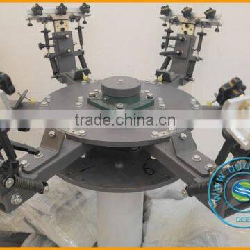 Luxury 6 Color T-shirt Screen Printing Machine Price photo-2
