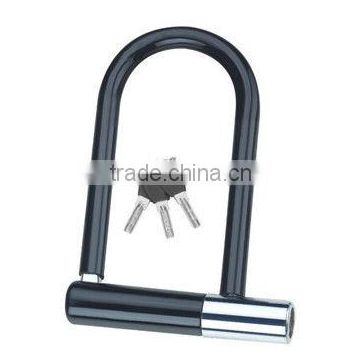 motorcycle black u lock