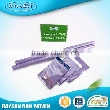 Oem Odm Pp Spun-Bond Nonwoven Fabric Table Covers Virgin Polypropylene