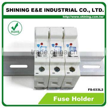 FS-033L2 With LED Indicator 380V 32A 3 Pole 10x38 Fuse Holder photo-5