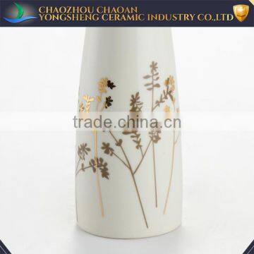 Height 21 &28cm Ceramic Chinese Wedding Vases Centerpieces photo-5