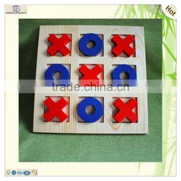 Kids Crafts Die Cut Shapes Square Wooden Checkerboard