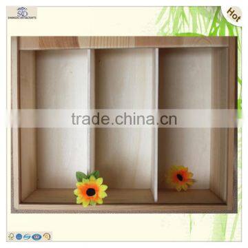 2 3 12 Bottle Two Glasses Bulk Wooden Wine Boxes photo-4