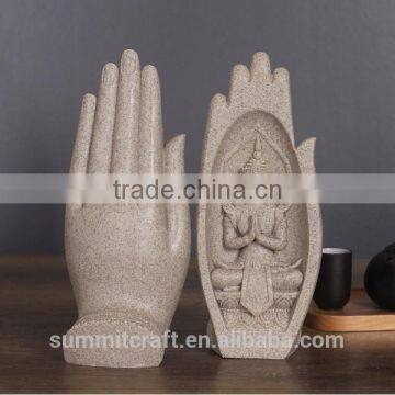 Resin Buddha Hand Sculpture Wholesale Feng Shui Products photo-3