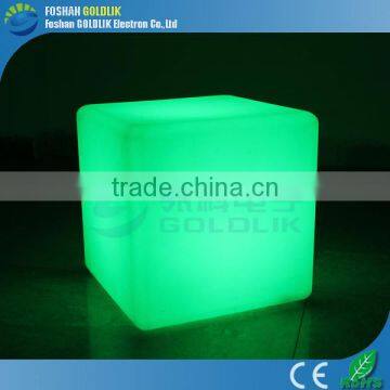 Night Club, Party LED Cube, Waterproof LED Cube Chair Lighting GKC-040RT