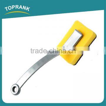 Toprank Wholesale Rectangle Shape Foam Cleaning Sponge Scouring Pad Kitchen Dish Sponge Brush Non-abrasive Cleaning Scouring Pad photo-2