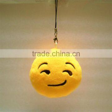 Emoji Small Pendant Smiley Plush Keychain Toy photo-3